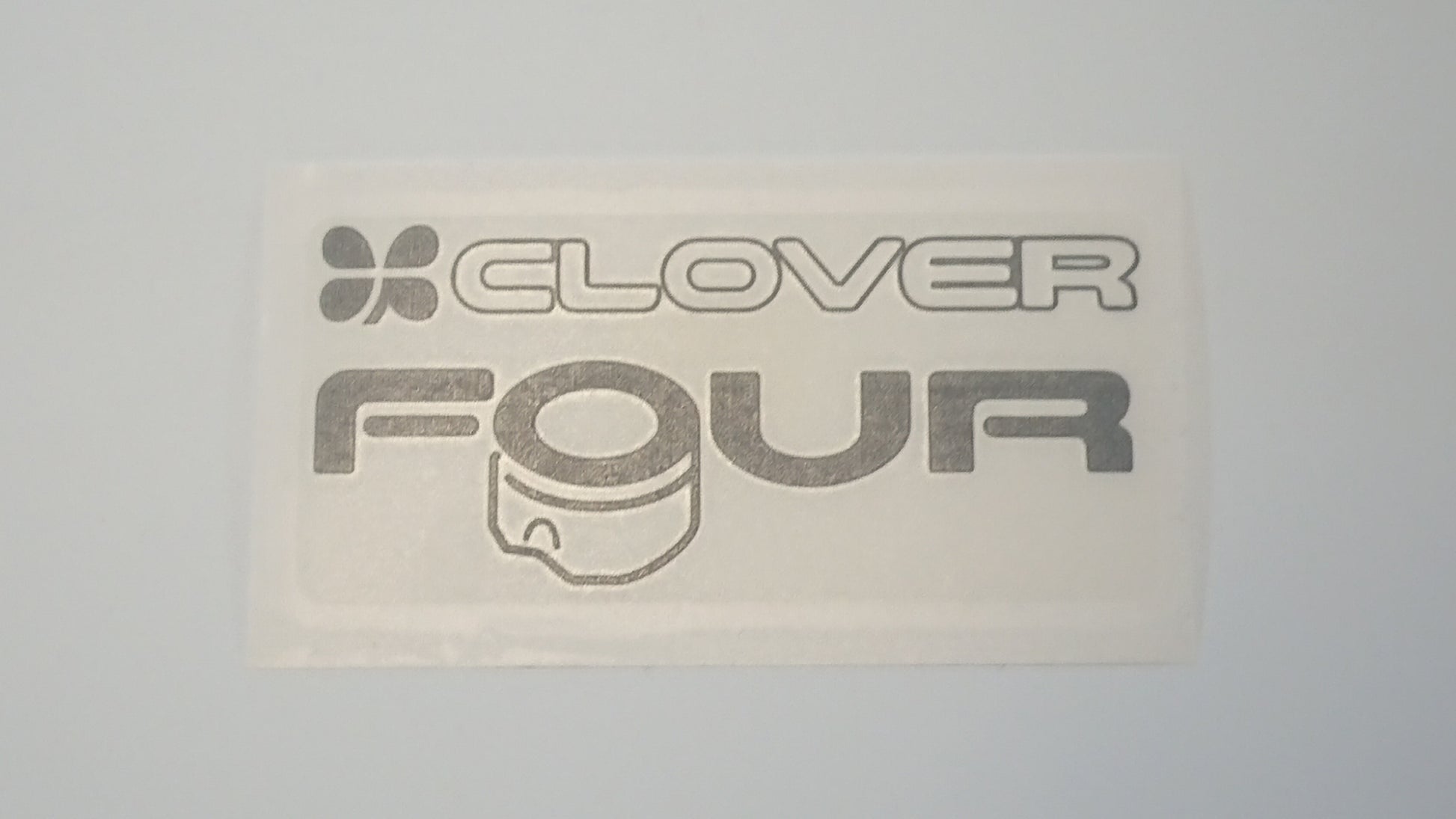 CLOVER FOUR UV Printed - Charcoal Version