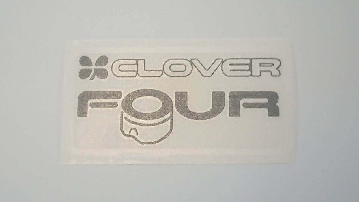 CLOVER FOUR UV Printed - Charcoal Version