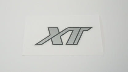 4WD 'Linetone' Trunk stickers - Small Black XT