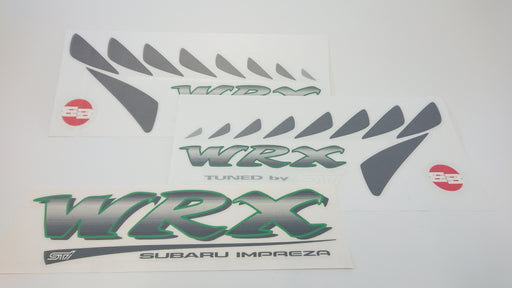 Impreza WRX "Type R" Side Quarters Sticker and Tailgate Set - Light Shade
