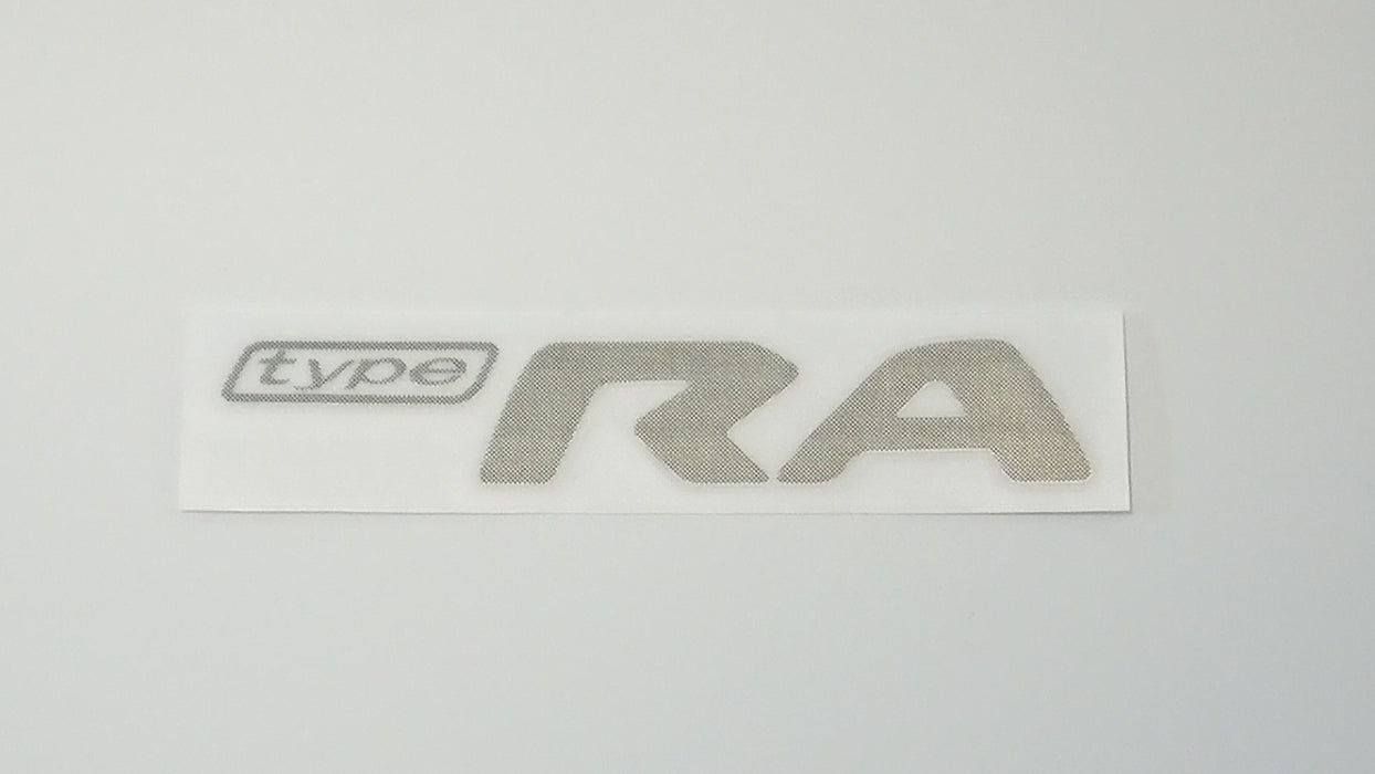 WRX GC8 Type RA sticker - Charcoal for light cars
