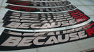 Because RS Windscreen Banners Liberty Legacy Gen 1