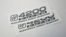 80 Series Landcruiser 4200 Turbo Electronic Direct Injecton - Black