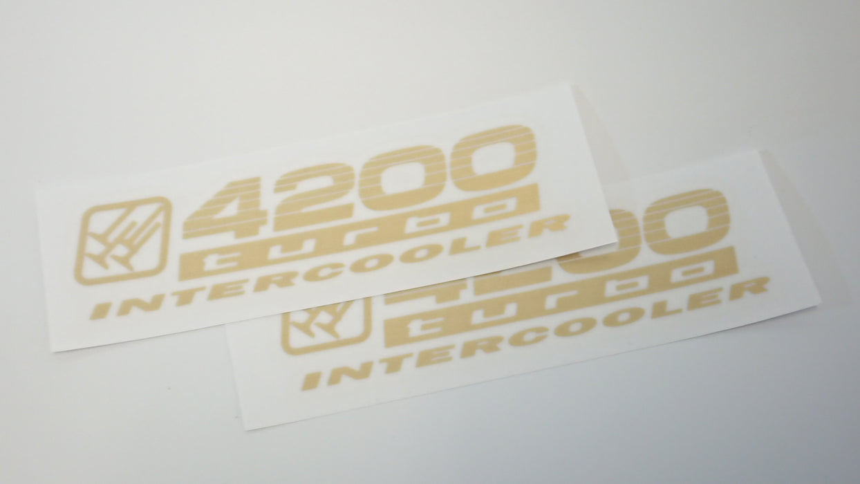 80 Series Landcruiser 4200 Turbo Intercooler - Gold