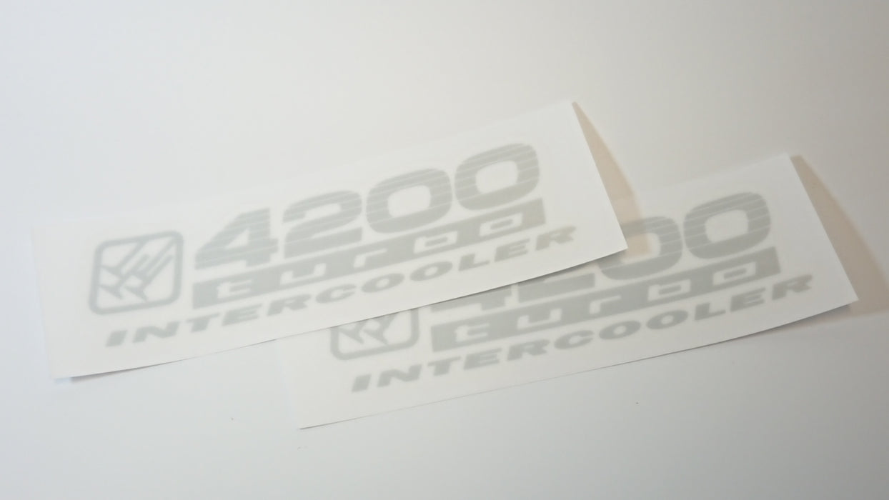 80 Series Landcruiser 4200 Turbo Intercooler - Silver