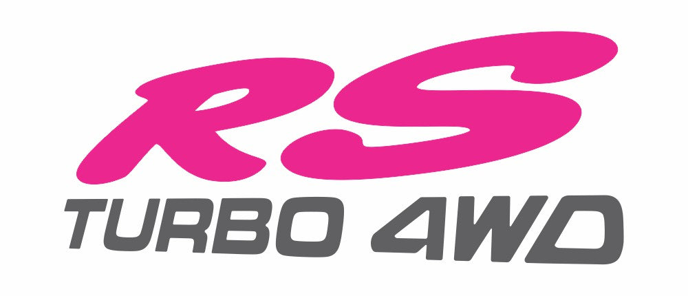 G1S1 Legacy RS TURBO 4WD Quarter Panel Decals - Pair