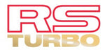 SUBARU RS TURBO Quarter Panel Solid Cut Decal Gold