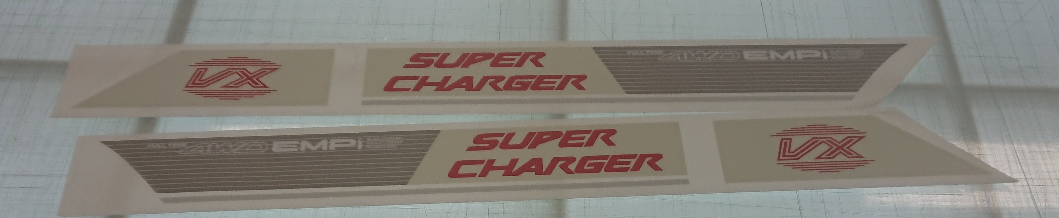 Rex Supercharger VX Sides for Dark Cars