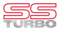 SS TURBO Quarter Panel Decals (metallic) - Pair