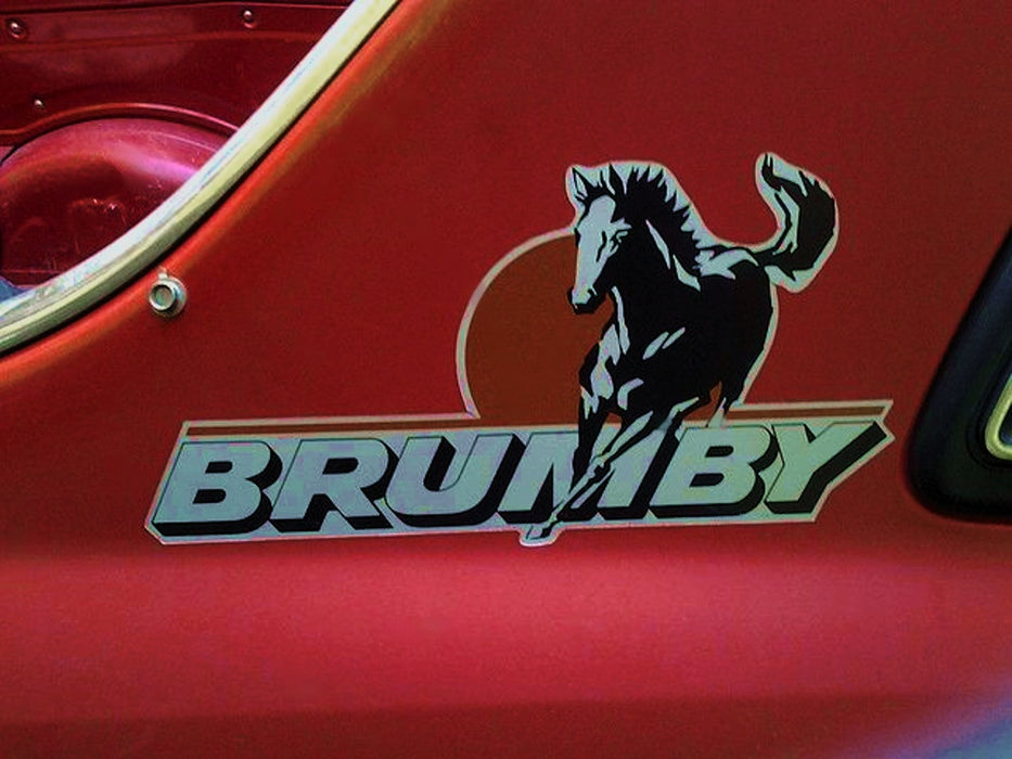 Brumby Early 1st Gen Sticker - B Pillar Pair (asymmetrical)